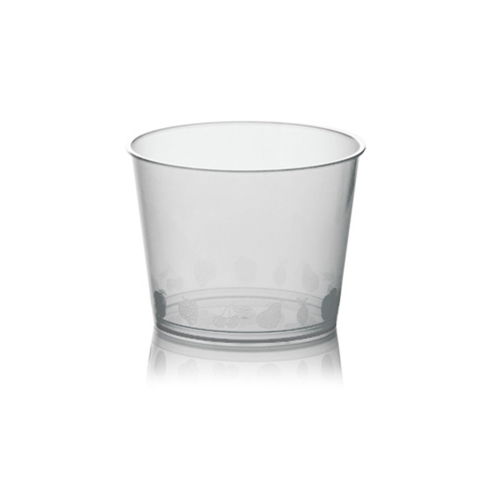 Coppette Per Yogurt E Gelato - 100 Pezzi, Trasparenti, Con Coperchio, Capacità 200 Ml - Foto 5