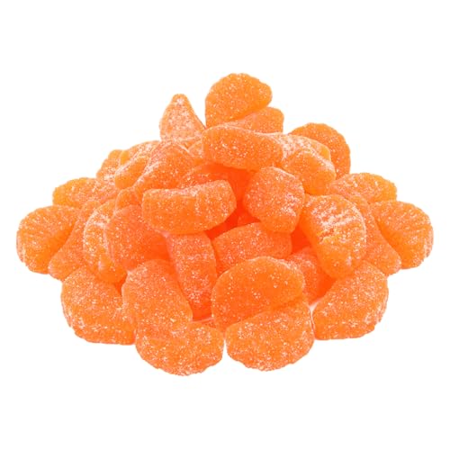 Orange Slices Gummy Candy, in Resealable Bag No Preservatives (1.5 Lb)