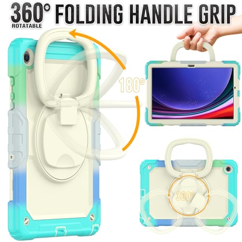 Étui Samsung Galaxy Tab A9 Plus 11 coque intégrale robuste silicone