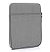 Produktbild MyGadget 10 Zoll Nylon Sleeve Hülle - Schutzhülle Tasche 10" für Tablet & Mini Laptop z.B. Apple iPad 9.7" (Air, Pro) Mini, Samsung Galaxy Tab S3 - Grau