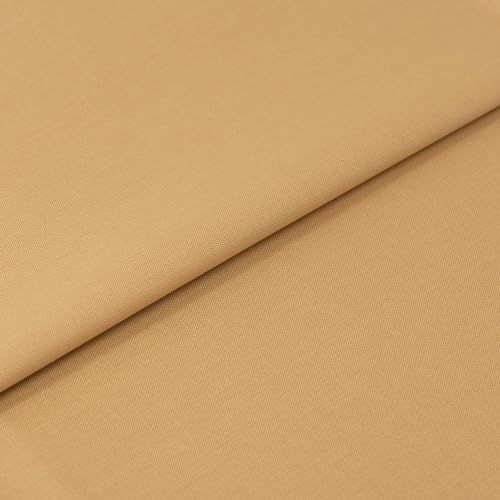 Premium 100% Cotton Sand Solid Fabric for Crafting and Sewing - Cut by the Yard 3 Premium 100% Cotton Sand Solid Fabric for Crafting and Sewing - Cut by the Yard - Image 2