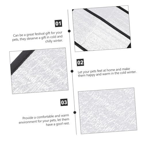 Alfombrilla térmica ligera para reptiles, 2 piezas miniatura 6