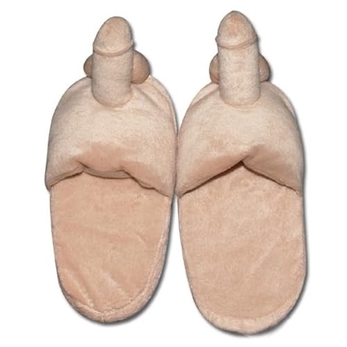 Karwuiio Unisex Adult Funny Slippers Novelty Gag Gift Sexy Indoor Flat Shoes Anti Slip Winter Furry Slippers for Women Men2