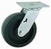 Jacob Holtz 5CP-GD-250661-1030 General Duty Swivel Plate Caster 5" Polypropylene Wheel (Set of 2)