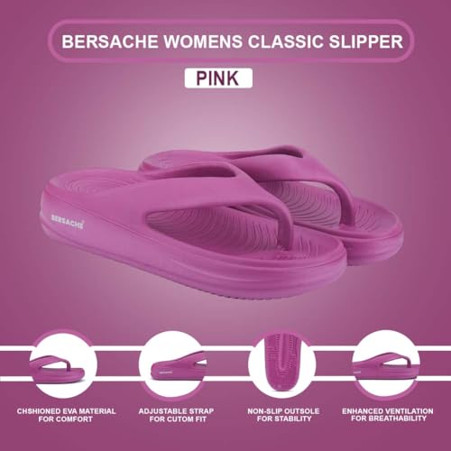 Image of BERSACHE Extra Soft Classic Casual with Regular wear with Ultra Soft & Flexibility Technology slipper for Women'S