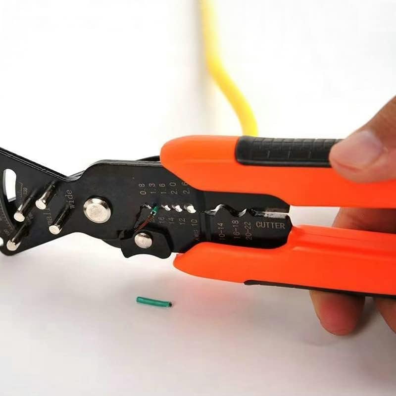 Miniatura 7 de VIGAN 5 en 1 Alicates multifuncionales Pelacables Bobinado Electricista Hardware Universal Cortadores de alambre Electricista Alicates de pelado
