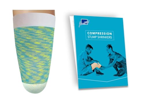 Image of Prosthetic Stump Shrinkers-Above Knee, 35cm, Compression, 20-30, Amputee Socks, Space Dyed, Taiwan Excellence 2XL