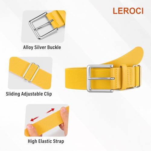 Image of Baseball Belt and Baseball Socks Combo Set for Youth and Adult Available in 20 Colors