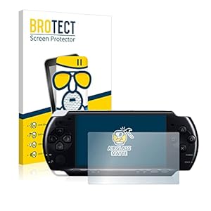 BROTECT AirGlass Matt Displayschutzfolie für Sony PSP 3004