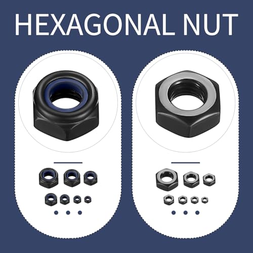 595 Pcs Nyloc Nuts, Lock Nuts - Image 4