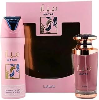 Lattafa Mayar (Pink) 2 pieces Gift Set (200 ml Perfumed Spray+ 100 ml Edp)