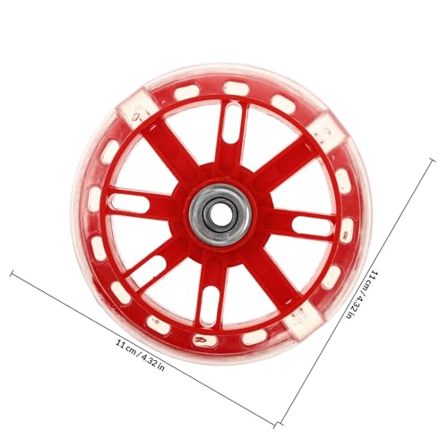 Ruedas de Entrenamiento para Bicicleta Holibanna con Luces Intermitentes y Silenciosas, Estabilizadores Ajustables Compatibles con Bicicletas de 12 a 20 Pulgadas para Aprendizaje y Ayuda en el Equilibrio miniatura 2
