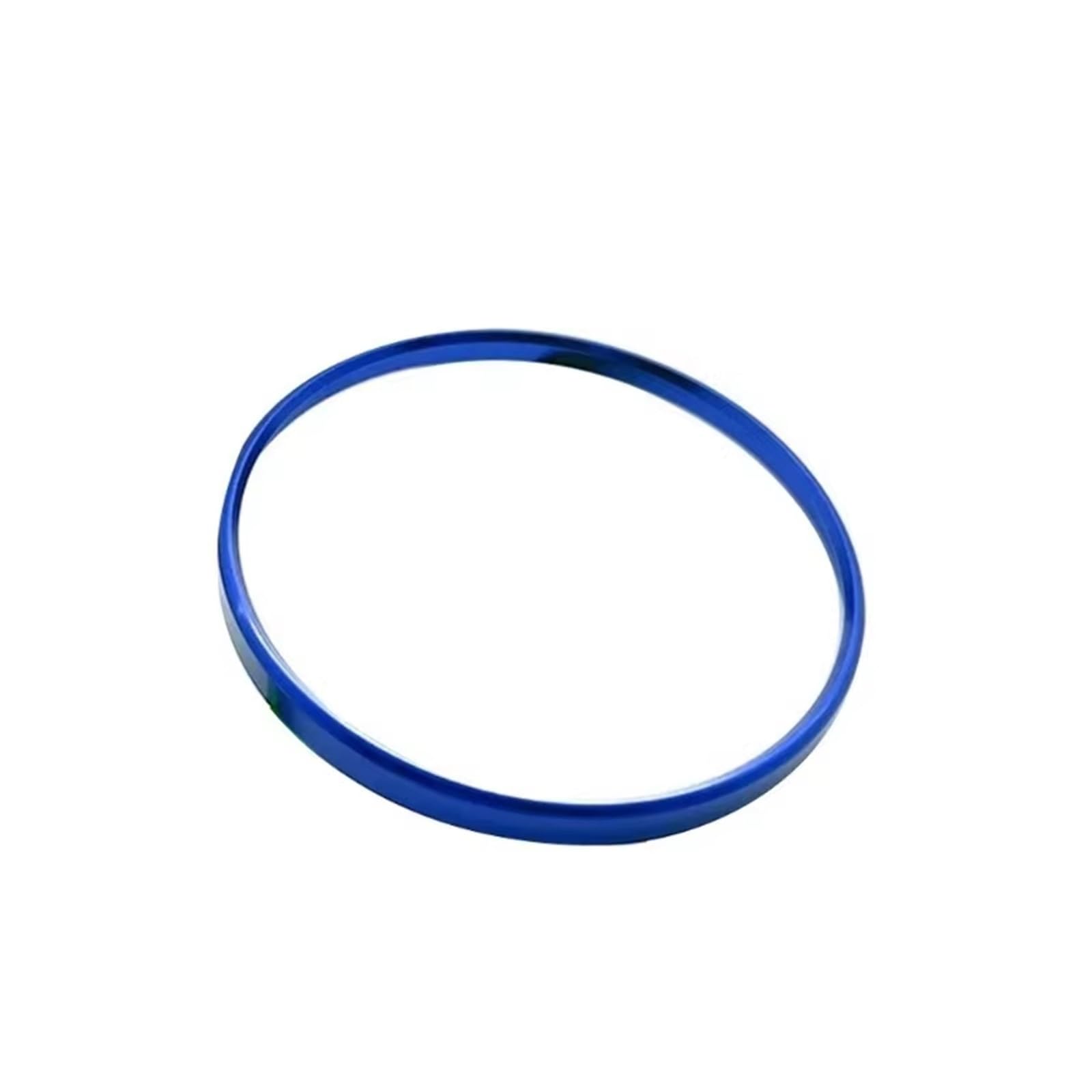 Decorative Stickers Compatible with VW for Golf for Jetta MK5 MK6 for Passat B6 B7 for CC Car Headlight Switch Decorative Frame Trim Ring Sticker(Blue)