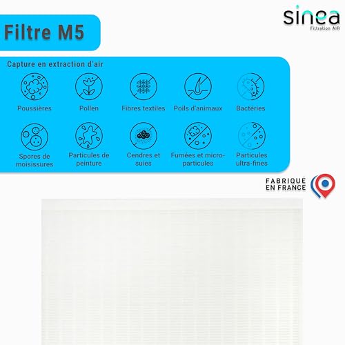 Filtre M5 compatible ALDES T.ONE de fabrication française
