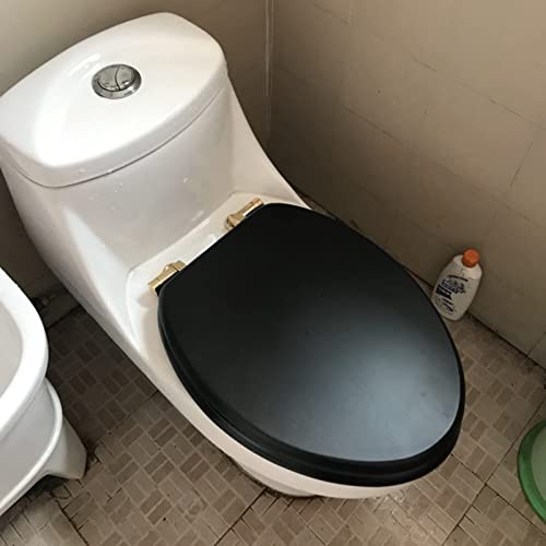 Abattant WC bois robuste 175 kg avec charnière inox haut de gamme