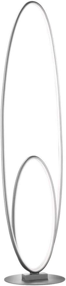 Trio Leuchten Trio Leuchten LED vloerlamp Avus 429010107, metaal zwart mat, incl. 35 Watt LED, schakelaar dimmer