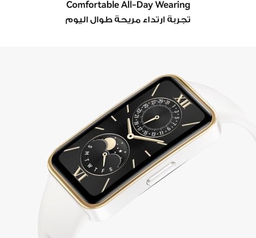 HUAWEI Band 9 (Garantie in Mexiko), 1,47 Zoll AMOLED, Lange Lebensdauer von 2 Wochen, automatische Helligkeitseinstellung, höhere Messgenauigkeit, kompatibel mit Android und iOS, Blau