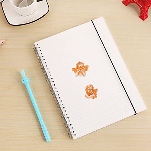 ARTIBETTER 60Pcs Miniatura Resina Anjo Mini Figurine Do Anjo Estátua de Anjo Flatback Enfeites de Re