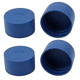 XYWHPGV 4 pezzi 35mm diametro interno PE tappo di chiusura in plastica bullone protezione filettatura copri tubo blu(b68fe 05f46 17ffa ad18d 00747 c64d0
