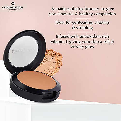 Image of COLORESSENCE Premium Primer Gel & Matte Bronzer Contour Powder Combo (30ml+10gm) | Long Lasting | Waterproof