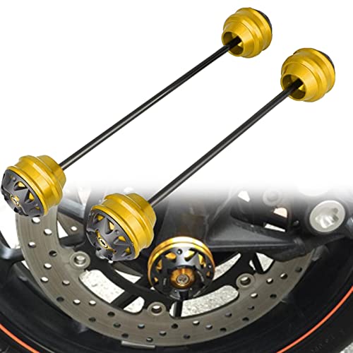 Curseurs d'essieu pour protéger la fourche de GSX-R 600 750 sur piste
