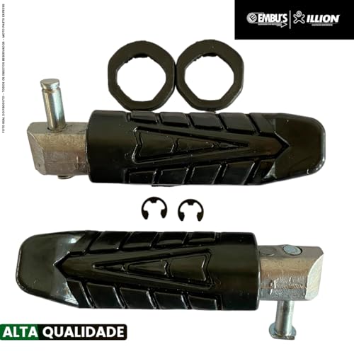 Pedaleira Traseira Completa Titan/Fan 160 Start 160 - (Par)