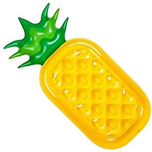 Matelas gonflable ananas pour bronzer à la piscine et s'amuser tout l'été