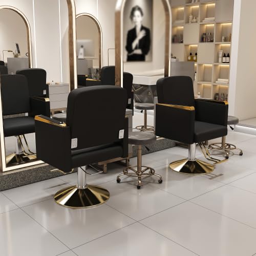 Salon Chair for Hair Stylist Hydraulic, Non-Tilting Backrest 2