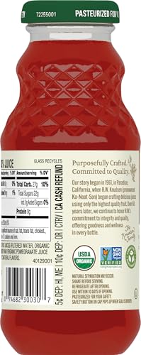 Image of R.W. Knudsen Organic Cranberry Pomegranate Juice, 8 fl oz (12 Pack)