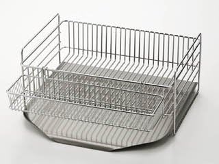 Amazon ラバーゼ 有元葉子の水切りカゴ トレー ポケット付 小 水切りラック オンライン通販