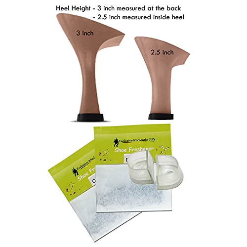 Very Fine Women's Ballroom Dance Shoes Tango Wedding Salsa Shoes S1004CCEB Comfortable Dance Shoes 2.5" [Bundle of 5]2