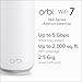 NETGEAR Orbi 360 Series (RBE360) Dual-Band WiFi 7 Mesh Network Add-on Satellite – Works with Orbi RBE362, RBE363 Security Features, 5 Gbps, Adds Coverage up to 2,000 sq. ft., BE5000
