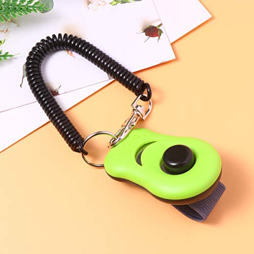 POPETPOP Clicker Treinamento para CÃ£es Com Pulseira de Pulso Clicker Treinamento para Animais de Es