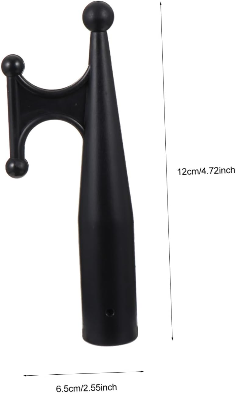 Cabilock Plastic Boat Hook Mooring Marine Nylon Floating Hook Push Pole Boat Hook Boat Hook for Boat Replacement Boat Hook Boat Hook for Yacht Ocean Black Hardware Boat Hook Floating Hook