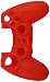 Generic Anti-Slip Silicone Skin Protector Cover for Wireless Game Controller, Red - PlayStation 4
