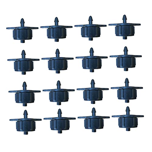 CIYODO 50Pcs Pressure Compensated Drip Irrigation Water Saving Micro Irrigation Droppers for Lawn Garden and Potted Plants Random Color