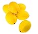 hkbayi 12 Pcs Artificial Design Large Size Lemons Fruit Model Fashion Fake Lemon House Kitchen Party Decoration Children Toys Photography Early Learning Gifts