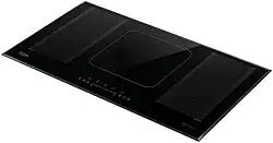 Cooktop de Indução 5 Bocas Dako Select 220v Preto Com Zonas Flexíveis