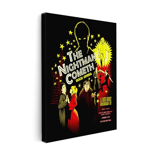 Poster Master Nightman Cometh Canvas - It's Always Sunny in Philadelphia Print - Television Series...