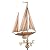 Good Directions Large Sailboat Weathervane, Pure Copper