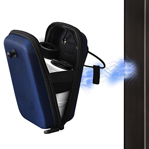 レンジファインダーケースホルスター | 磁気ゴルフの創設者ポータブルバッグカバーレーザーフィールドポータブルハルズホリーハンティングテレススコープゴルフ用ゴルフレンジファインダーケース - レンジファインダー用ハードシェルポーチマグネットケース、ゴルフハン