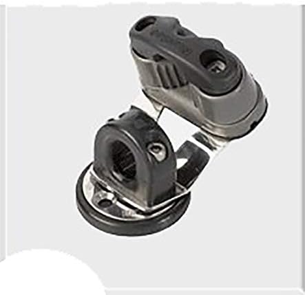 Nautos # 91165 - Base giratoria pequeña con leva de aluminio (91035) y ojo de toro. Hardware para velero