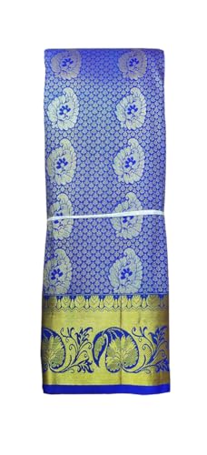 Image of VFCollections Women's Kanchipuram Silk Saree With Blouse Piece