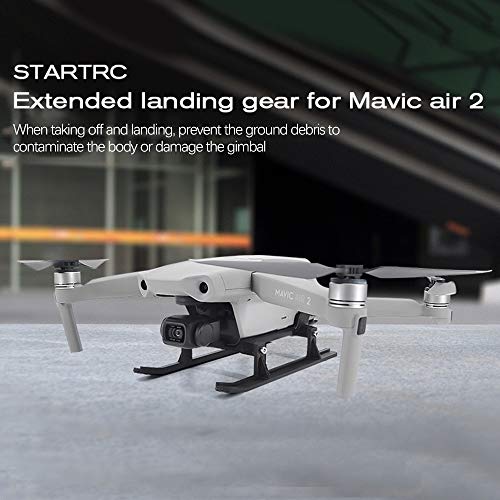 Ajcoflt Substituição para Mavic Air 2 trem de pouso estendido proteger zangão leve fácil de instalar