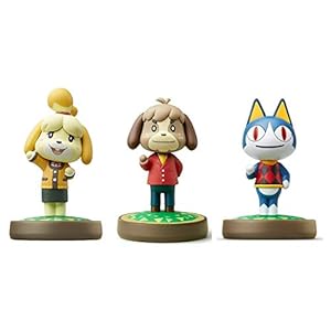 Switch 3-Pack Set [Digby/Rover/Isabelle Winter] ( Animal Crossing Series) for Nintendo Lite – WiiU – 3DS – (Bulk Packaging)