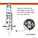 SYLVANIA - H1 SilverStar Ultra - High Performance Halogen Headlight Bulb, High Beam, Low Beam and Fog Replacement Bulb, Brightest Downroad with Whiter Light, Tri-Band Technology (Contains 1 Bulb)