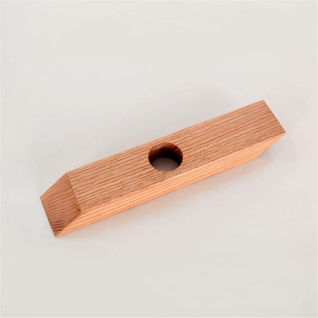 Balance Fulcrum Wooden Wine Bottle Rack Oak Walnut Beech Cabinet Display Storage