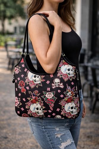 Bolso Tote Ed Hardy Panther para mujer miniatura 2