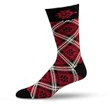 Timeless Tartans San Diego State Aztecs Dress Socks, Classic Collegiate Apparel, Officially Licensed Gift & Clothing Accessories