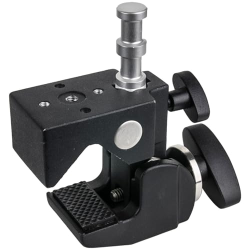 Image of Kupo Compact Snap in Pin, 5 /8 inch Aluminum Baby Pin with Hex Stud for Mounting Lights, Arms, and Accessories into Convi Clamps and Grip Heads Used in Studio Rigs - Black (KG001911)